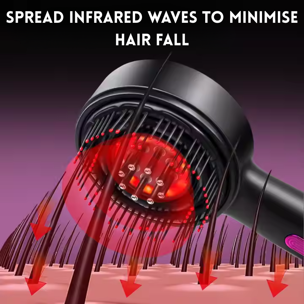 3-in-1 Scalp Massager & Comb